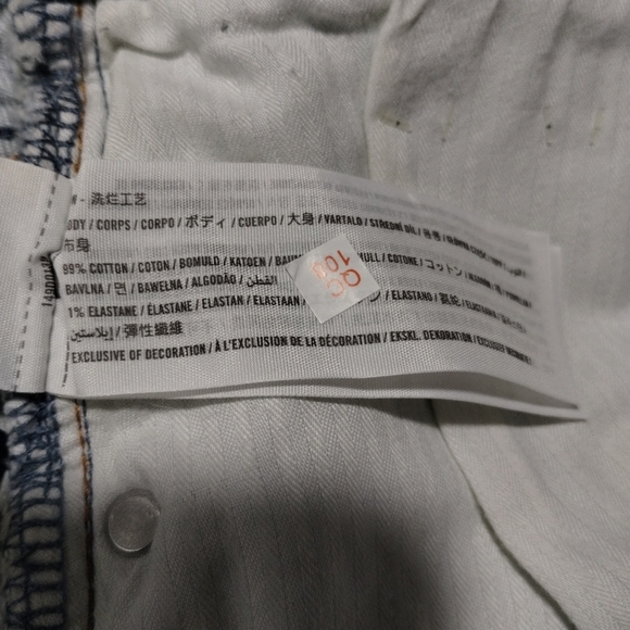 Abercrombie & Fitch High Rise Mom Shorts Curve Love Size 37 / 24 - Picture 8 of 9